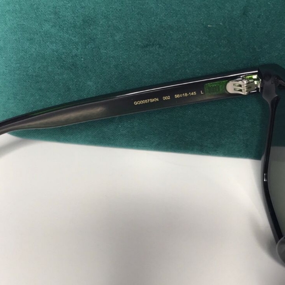 - ? - Authentic New Gucci GG0057SK 002 56 GG0057SK Unisex Sunglasses
